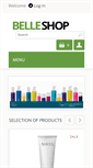 Mobile Screenshot of belleshop.ch